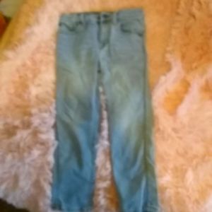 Skinny jeans for little boys size 7 in faded blue and gray by Art Class